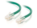 3ft Cat5e Non-Booted Crossover Unshielded (UTP) Network Patch Cable - Green