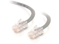 3ft Cat5e Non-Booted Crossover Unshielded (UTP) Network Patch Cable - Gray