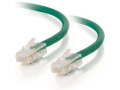 2ft Cat5e Non-Booted Unshielded (UTP) Network Patch Cable - Green