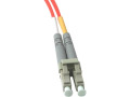 8m LC-LC 62.5/125 OM1 Duplex Multimode PVC Fiber Optic Cable - Orange
