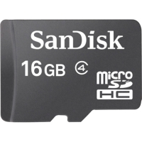 SanDisk 16 GB microSD High Capacity (microSDHC) image