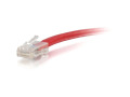 9ft Cat5e Non-Booted Unshielded (UTP) Network Patch Cable - Red
