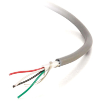 C2G 1000ft 24 AWG 4-Conductor Foil Shield PVC Bulk Cable image
