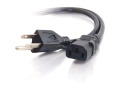 C2G 6ft 14 AWG Premium Universal Power Cord (NEMA 5-15P to IEC320C13)