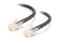 3ft Cat5e Non-Booted Crossover Unshielded (UTP) Network Patch Cable - Black