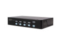 StarTech.com 4 Port High Resolution USB DVI Dual Link KVM Switch with Audio