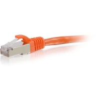 15ft Cat6 Snagless Shielded (STP) Network Patch Cable - Orange image
