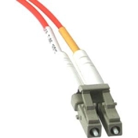 9m LC-SC 62.5/125 OM1 Duplex Multimode PVC Fiber Optic Cable - Orange image
