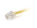 35ft Cat5e Non-Booted Unshielded (UTP) Network Patch Cable - Yellow