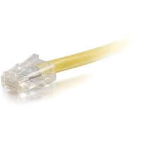 35ft Cat6 Non-Booted Unshielded (UTP) Network Patch Cable - Yellow image