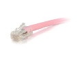 15ft Cat6 Non-Booted Unshielded (UTP) Network Patch Cable - Pink