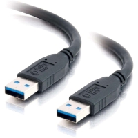 C2G 2m USB 3.0 A Male to A Male Cable (6.5ft) image
