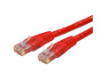 StarTech.com Patch cable - RJ-45 (M) - RJ-45 (M) -25 ft - ( CAT 6 ) - ETL - Red