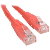 StarTech.com 15 ft Red Molded Cat6 UTP Patch Cable - ETL Verified image