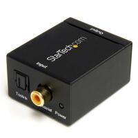 StarTech.com SPDIF Digital Coaxial or Toslink Optical to Stereo RCA Audio Converter image