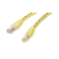 StarTech.com Star25 ft Yellow Molded Cat6 UTP Patch Cable - ETL Verified image