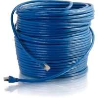 C2G 75ft Cat6 Snagless Solid Shielded Ethernet Network Patch Cable - Blue image
