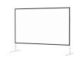 Da-Lite Fast-Fold Deluxe Projection Screen - 137.1" - 16:10 - Surface Mount