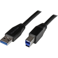 StarTech.com 10m 30 ft Active USB 3.0 USB-A to USB-B Cable - M/M - USB A to B Cable - USB 3.1 Gen 1 (5 Gbps) image