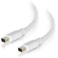 C2G 10ft Mini DisplayPort Cable M/M - White image