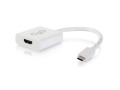 C2G USB-C to HDMI Audio/Video Adapter - White