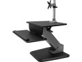 StarTech.com Single Monitor Sit-to-stand Workstation - One-Touch Height Adjustment