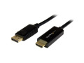 StarTech.com DisplayPort to HDMI Adapter Cable - 5 m (16 ft.) - DP to HDMI Adapter with Built-in Cable - (M / M) Ultra HD 4K 30 Hz