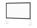 Da-Lite Fast-Fold Truss Frame Projection Screen - 294" - 16:9