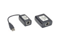 Tripp Lite 1-Port USB 2.0 over Cat5 Cat6 Extender Kit Video Transmitter & Receiver 164''