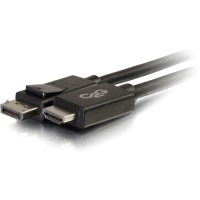 C2G 3ft DisplayPort Male to HD Male Adapter Cable - Black image