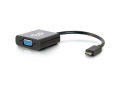 C2G USB-C to VGA Video Adapter-Black