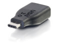 C2G USB 3.0 USB-C to USB-A Adapter M/F - Black