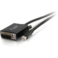 C2G 3ft Mini DisplayPort™ Male to Single Link DVI-D Male Adapter Cable - Black image