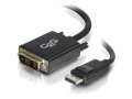 C2G 3ft DisplayPort Male to Single Link DVI-D Male Adapter Cable - Black