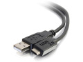 C2G 3ft USB 2.0 USB-C to USB-A Cable M/M - Black
