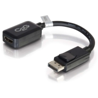 C2G 8in DisplayPort to HDMI Adapter Converter for Laptops and PCs image
