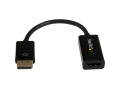 StarTech.com DisplayPort to HDMI 4K Audio / Video Converter - DP 1.2 to HDMI Active Adapter for Desktop / Laptop Computers - 4K @ 30 Hz