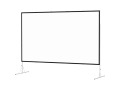 Da-Lite Fast-Fold Deluxe Manual Projection Screen - 180" - 4:3 - Free Standing, Floor Mount