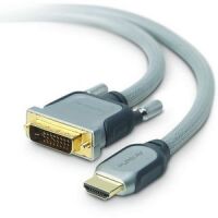 Belkin PureAV Silver Series HDMI Interface-to-DVI Video Cable image