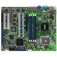Asus P5BV/SAS Server Motherboard - Intel Chipset - Socket T LGA-775 image