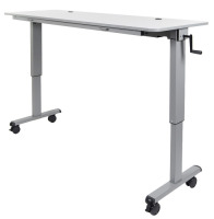 STAND-NESTC-72 - 72″ Adjustable Flip Top Table, Crank Handle image