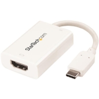 StarTech.com USB-C to HDMI Adapter with USB Power Delivery - USB Type-C to HDMI Converter for Computers with USB C - USB Type C - 4K 60Hz image