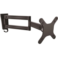 StarTech.com Wall Mount Monitor Arm - Dual Swivel - For VESA Mount Monitors / Flat-Screen TVs up to 27in (33lb/15kg) - Monitor Wall Mount image