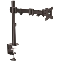 StarTech.com Desk Mount Monitor Arm - Articulating Arm - For VESA Mount Monitors up to 27in (17.6 lb/8 kg) - Heavy Duty Steel image