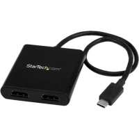 StarTech.com USB-C to HDMI Multi Monitor Splitter - Thunderbolt 3 Compatible - 2-Port MST Hub image