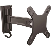 StarTech.com Wall Mount Monitor Arm - Single Swivel - For VESA Mount Monitors / Flat-Screen TVs up to 27in (33lb/15kg) - Monitor Wall Mount image