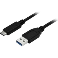 StarTech.com USB to USB C Cable - 1m / 3 ft - 5Gbps - USB A to USB C - USB Type C - USB Cable Male to Male - USB C to USB image
