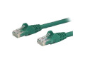 StarTech.com 12ft Green Cat6 Patch Cable with Snagless RJ45 Connectors - Cat6 Ethernet Cable - 12 ft Cat6 UTP Cable