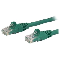 StarTech.com 1ft Green Cat6 Patch Cable with Snagless RJ45 Connectors - Short Ethernet Cable - 1 ft Cat 6 UTP Cable image