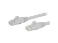 StarTech.com 20ft White Cat6 Patch Cable with Snagless RJ45 Connectors - Long Ethernet Cable - 20 ft Cat 6 UTP Cable